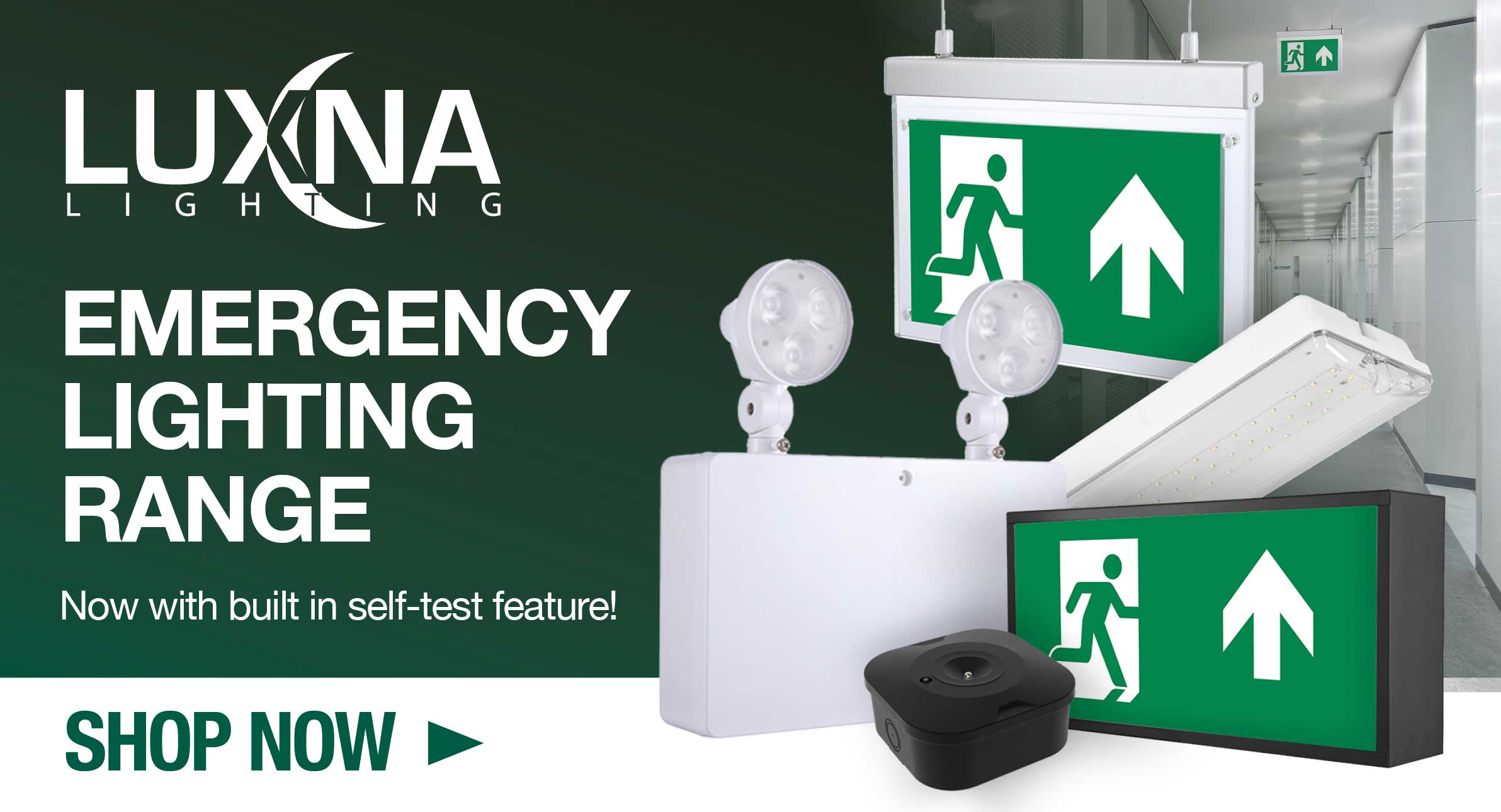 Luxna Emergency Lighting Range